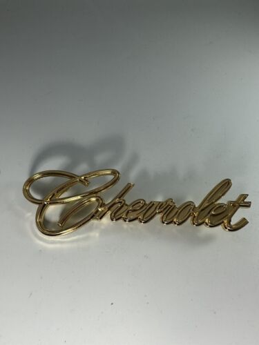 Fits Chevrolet Impala Caprice Chevrolet Script Emblem-Badge 1971–1974