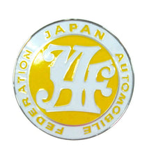 Load image into Gallery viewer, Japan Automobile Federation JAF METAL Badge Emblem For All Cars Front Grille
