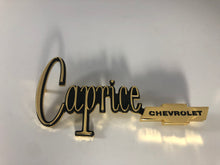 Load image into Gallery viewer, Emblem Trunk Fits Chevrolet Caprice GM 1975 Metal Gold Plated #9883650
