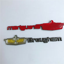 Load image into Gallery viewer, 1980-1990 For Chevy Brougham Emblem Badge 3D Car Fender Side Decal Sticker
