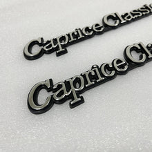 Load image into Gallery viewer, 2pcs For Chevrolet 1977-1984 CAPRICE CLASSIC Fender Letter Emblem Badge Decal
